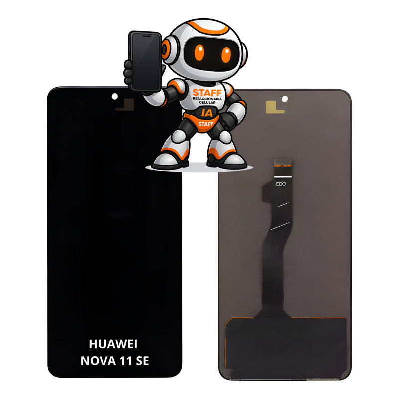 Pantalla Compatible Huawei Nova 11se Bon-al00 Alta Calidad Negro