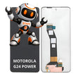 Pantalla Compatible Motorola G24 Power  Alta Calidad Premium Negro