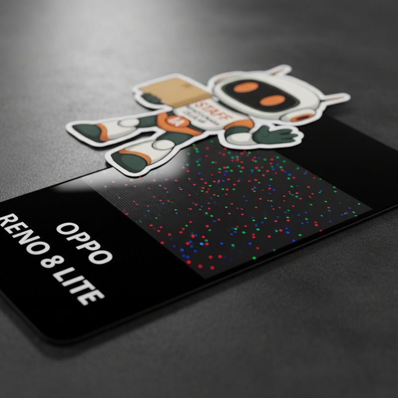 Pantalla Compatible Oppo Reno 8 Lite Oled  Calidad Premium Negro