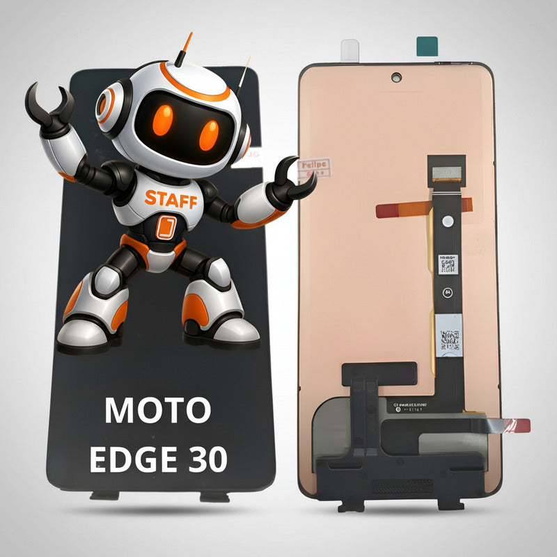 Pantalla Compatible Motorola Edge 30 Oled Calidad Premium Negro