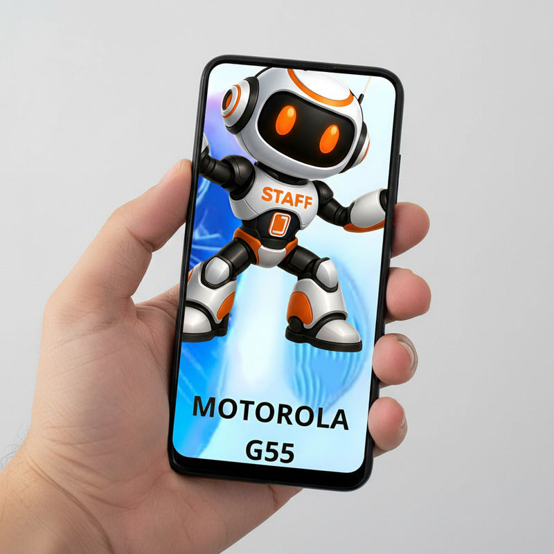 Pantalla Compatible Motorola G55 Xt2435 Alta Calidad Negro