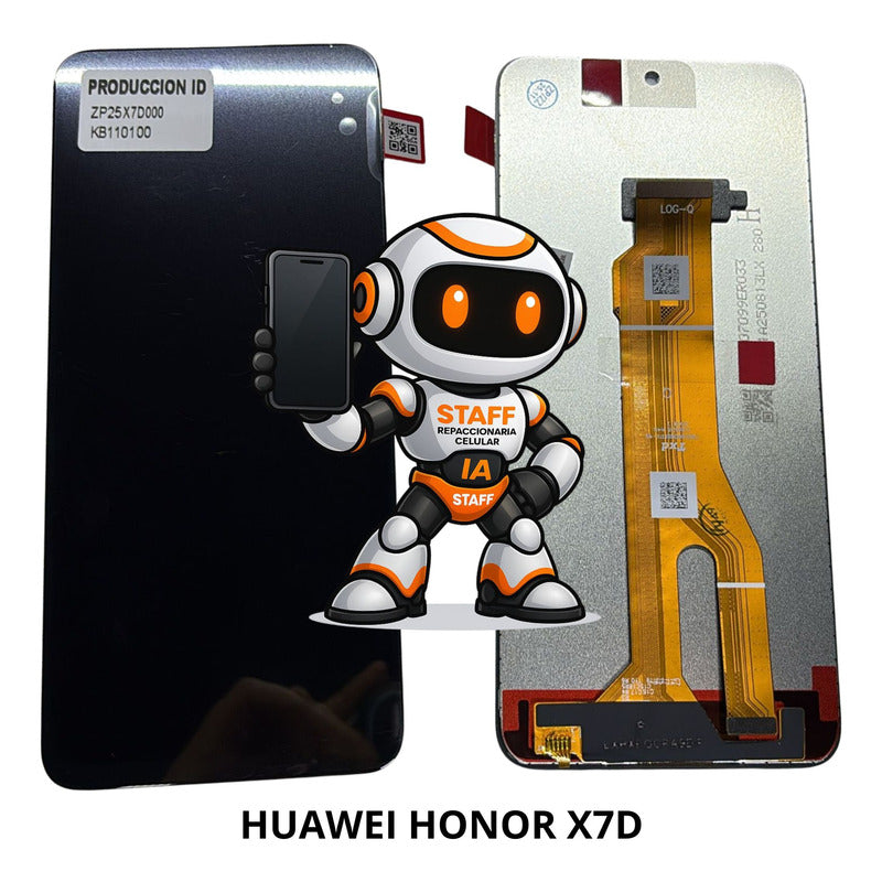 Pantalla Huawei Honor X7d Alta Calidad Premium Negro