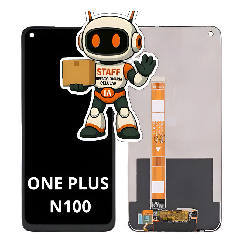 Pantalla Compatible One Plus N100 Alta Calidad Premium Negro