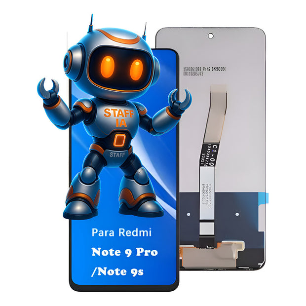 Pantalla  Xiaomi Redmi Note 9 Pro Alta Calidad Premium Negro