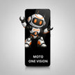 Pantalla Compatible Motorola One Vision Alta Calidad Premium Negro
