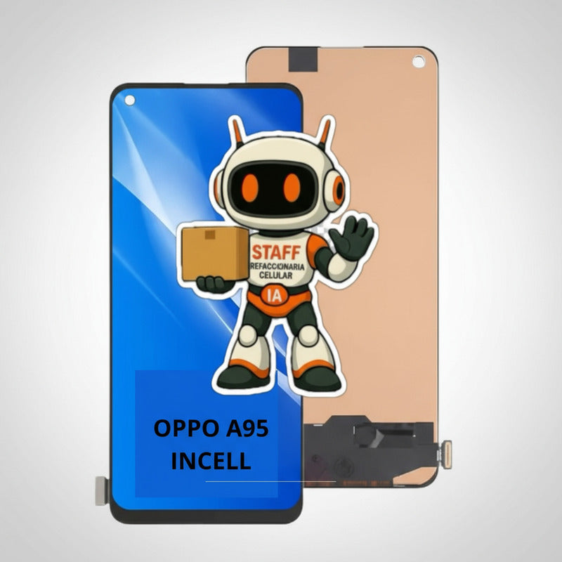 Pantalla Compatible Oppo A95 4g/5g Calidad  Incell Negro