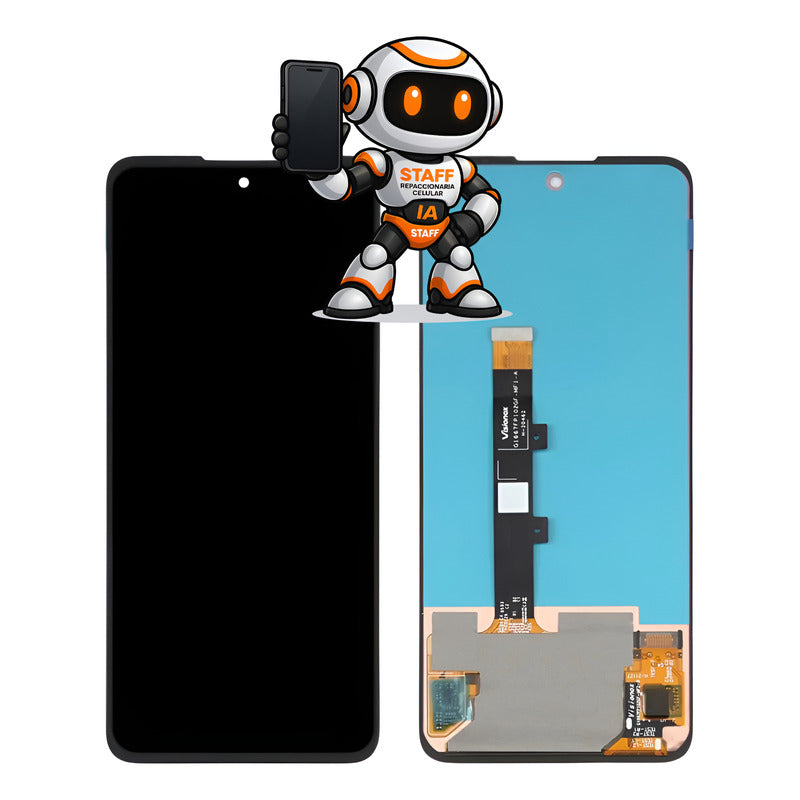 Pantalla Motorola Edge 20 Lite Calidad Oled  Calidad Premium Negro