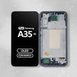 Pantalla Display Oled Premium Para Samsung A35 5g Con Marco Negro