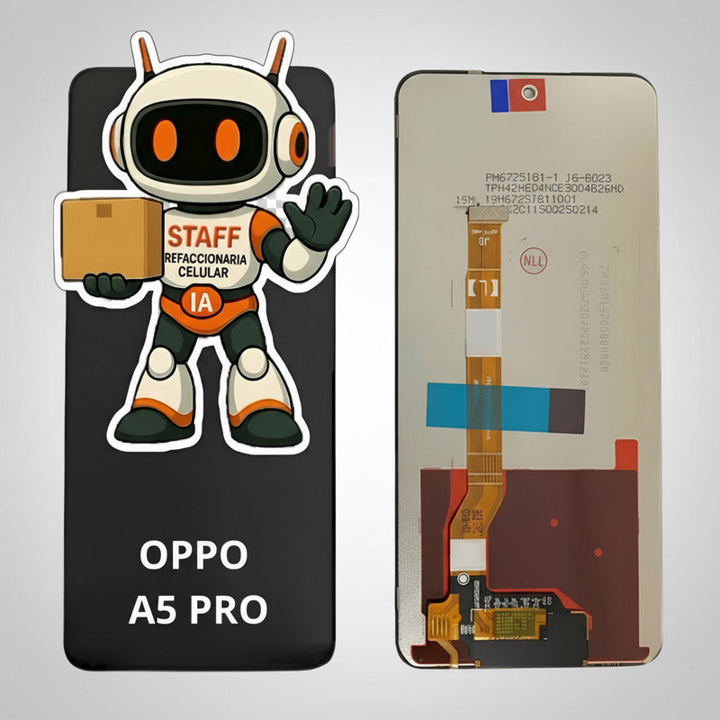 Pantalla Compatible Oppo A5 Pro Alta Calidad Negro