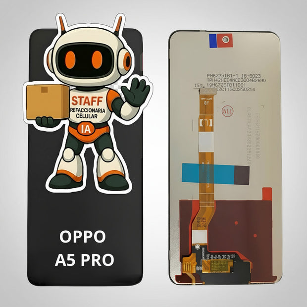 Pantalla Compatible Oppo A5 Pro Alta Calidad Negro