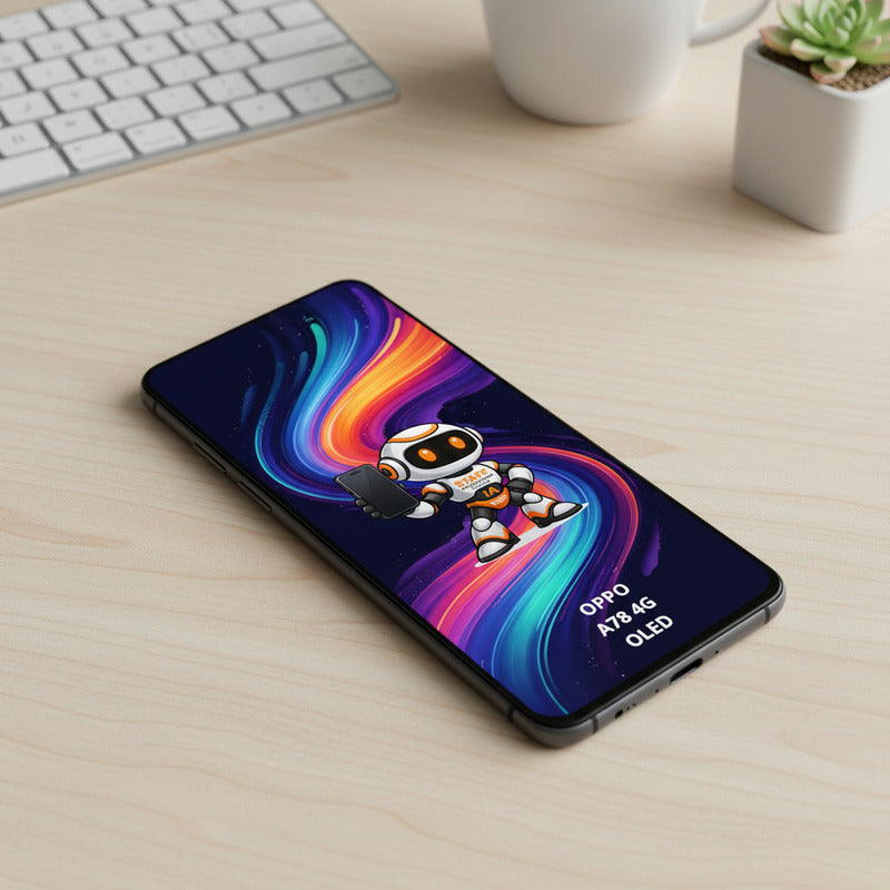 Pantalla Compatible Oppo A78 4g Alta Oled Calidad Premium Negro