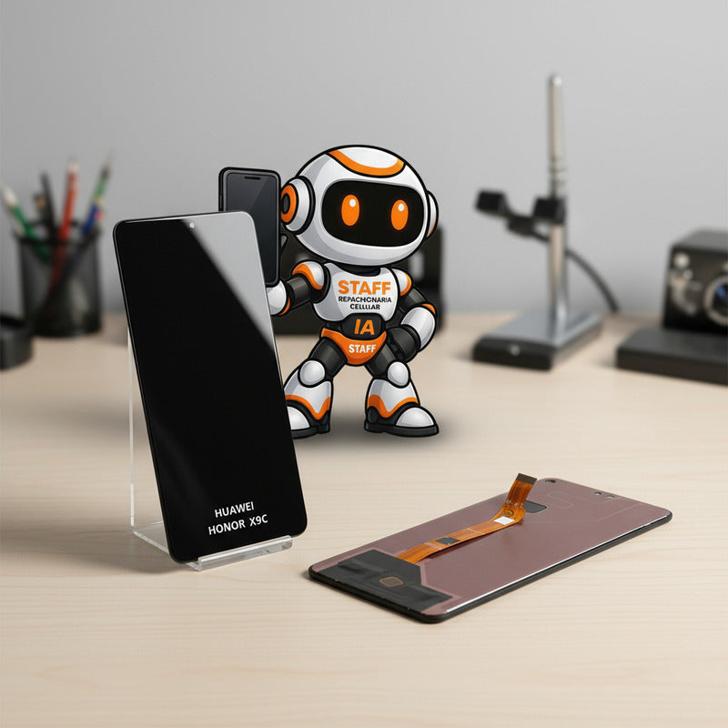 Pantalla Compatible Huawei X9c Oled Alta Calidad Premium Negro