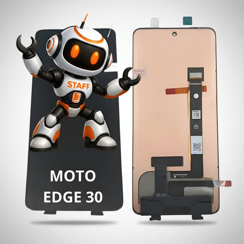 Pantalla Compatible Motorola Edge 30 Oled Calidad Premium Negro