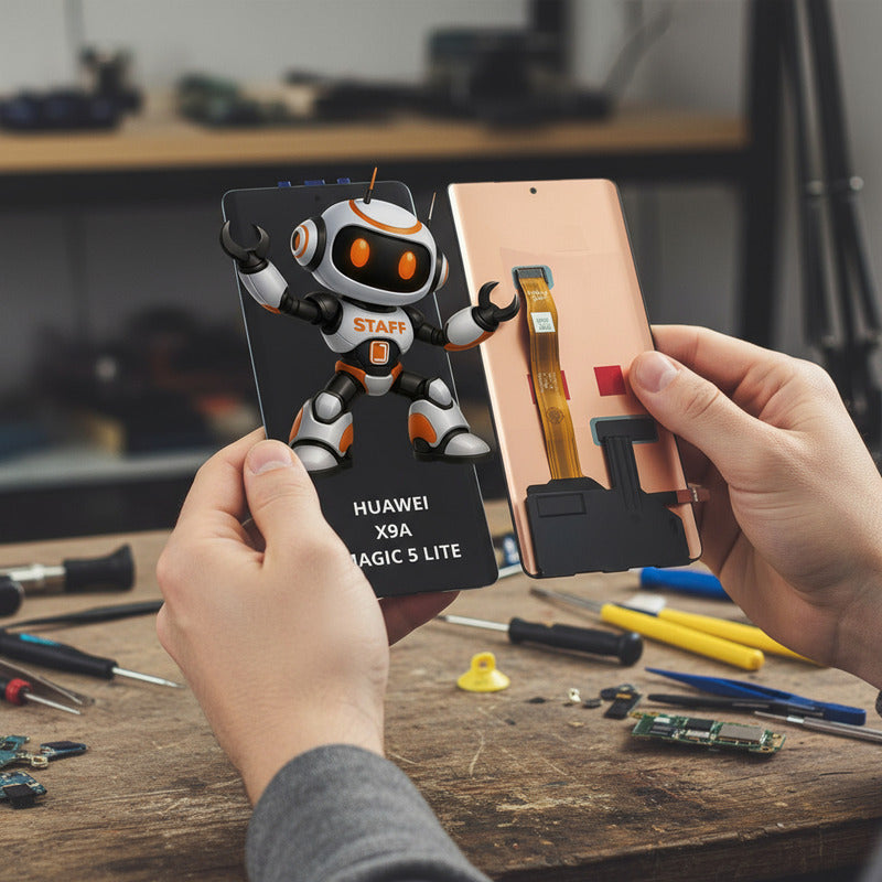 Pantalla Huawei X9a/ Magic 5 Lite Calidad Premium Amoled Negro