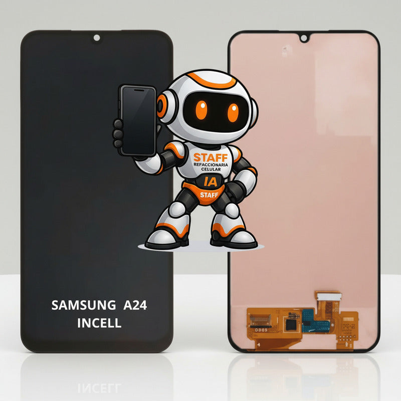 Pantalla Samsung A24 A245 Incell Calidad Premium En Incell Negro