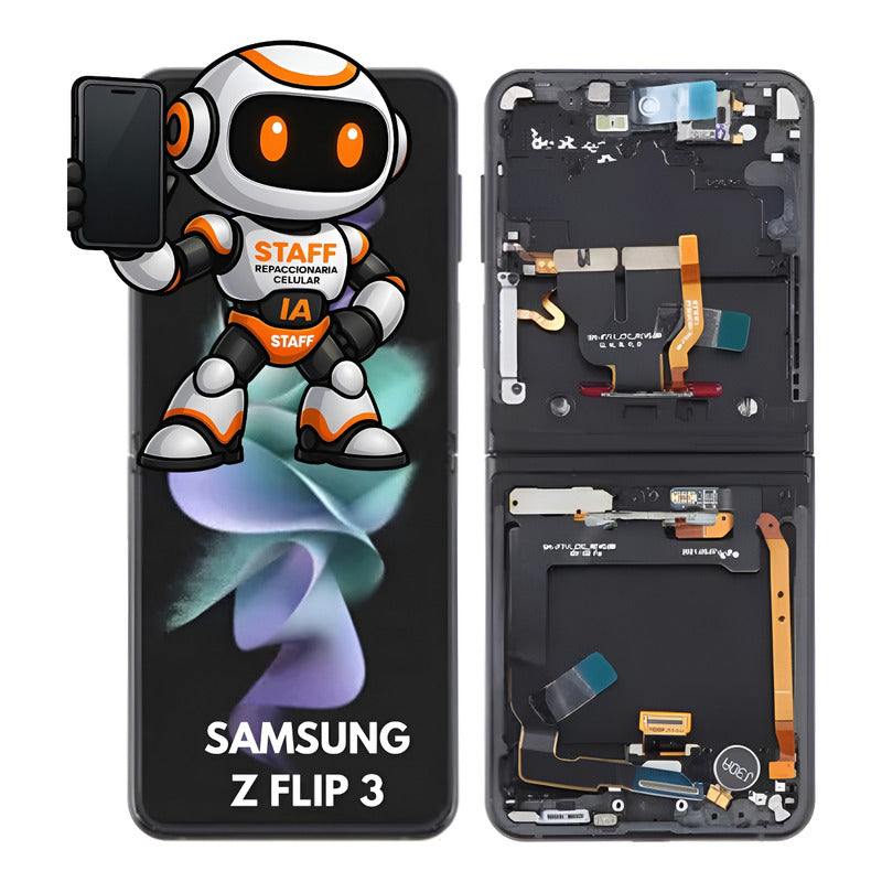Pantalla Display Premium Z Flip 3 Táctil Calidad Alta