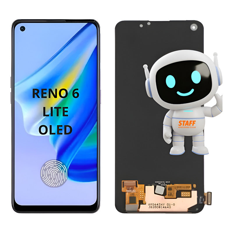 Pantalla Oppo Reno 6 Lite Oled Premium Alta Calidad Negro