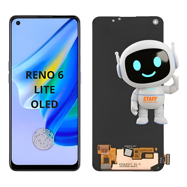Pantalla Oppo Reno 6 Lite Oled Premium Alta Calidad Negro