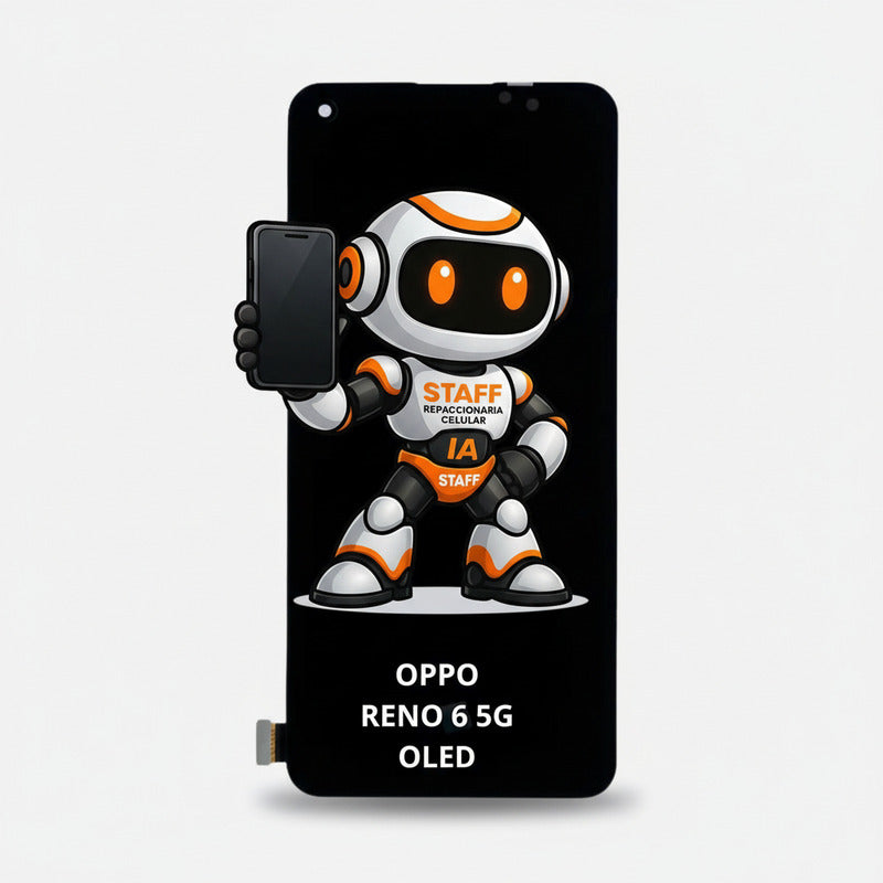 Pantalla Oppo Reno 6 5g Oled Cph2235 Alta Calidad Premium Negro