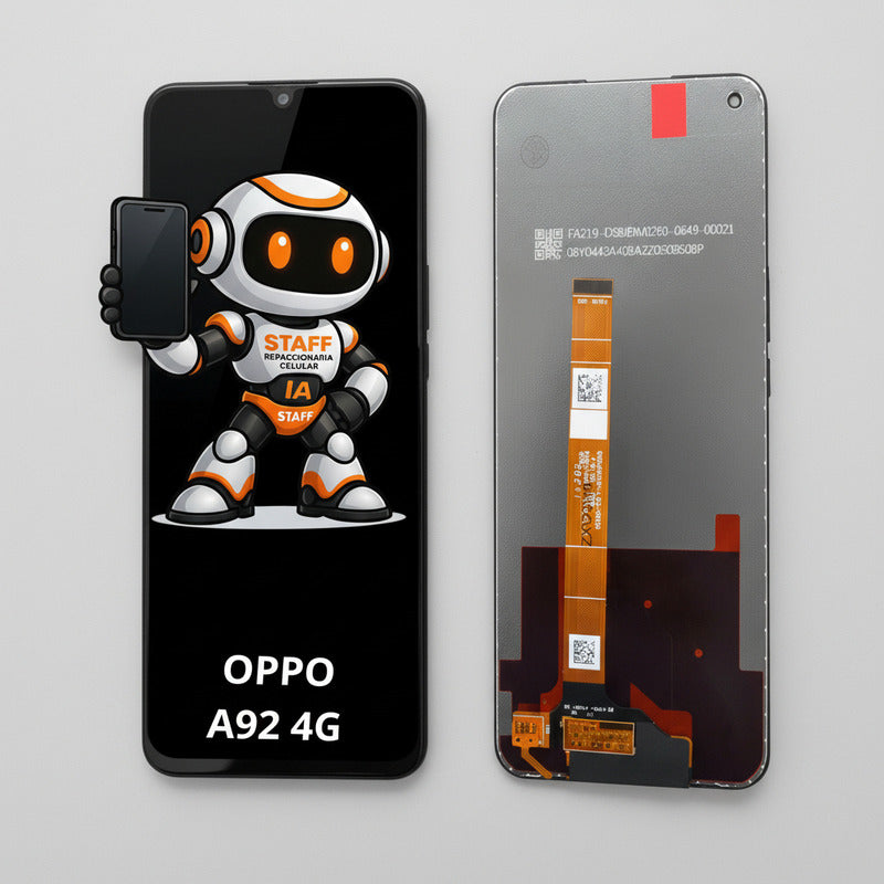 Pantalla Pantalla Staff Cedis A92 4g Cph2059 Negro