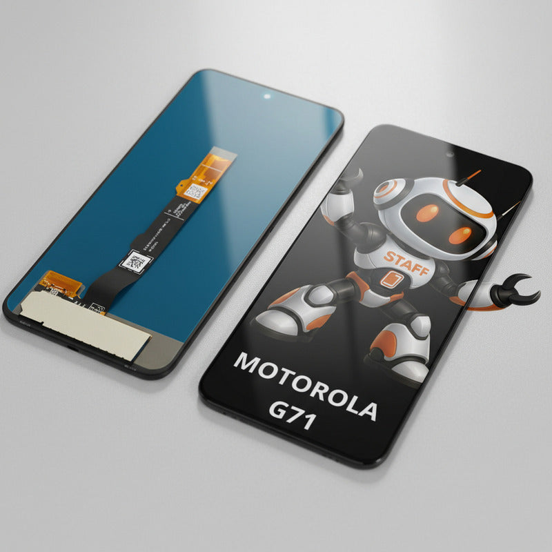 Pantalla Compatible Motorola G71 Oled  Alta Calidad Premium Negro