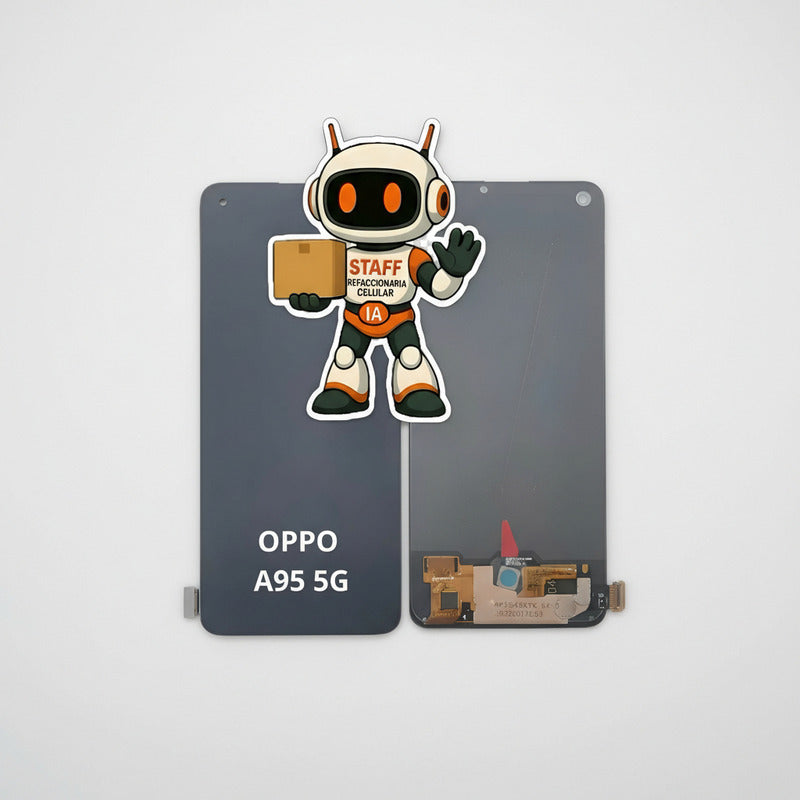 Pantalla Compatible Oppo A95 5g Oled  Alta Calidad Premium Negro