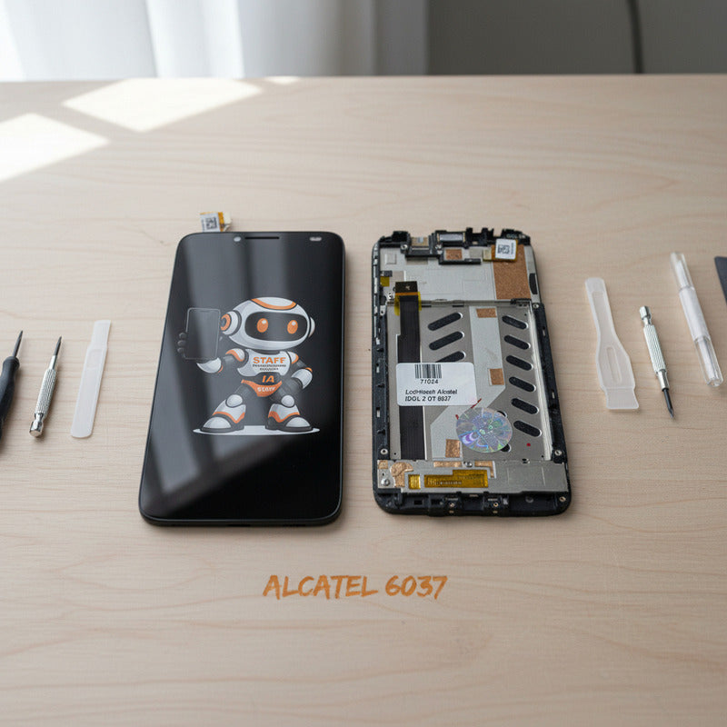 Pantalla Alcatel 6037 Idol 2 Negra Negro