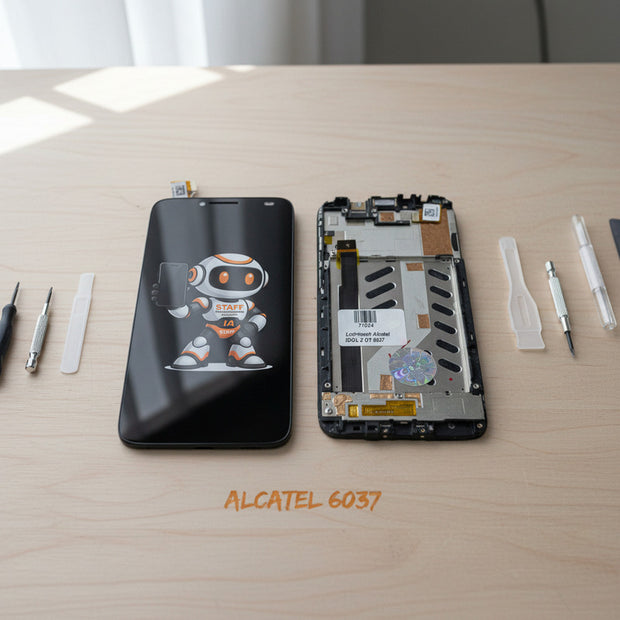 Pantalla Alcatel 6037 Idol 2 Negra Negro