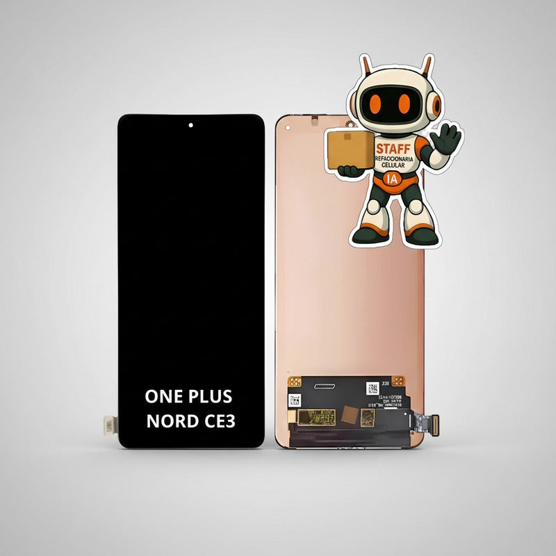 Pantalla  One Plus Nord Ce3 Oled Alta Calidad Premium Negro