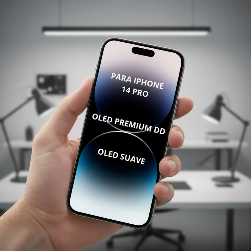 Pantalla Para iPhone 14 Pro Oled Alta Calidad Dd Premium Negro