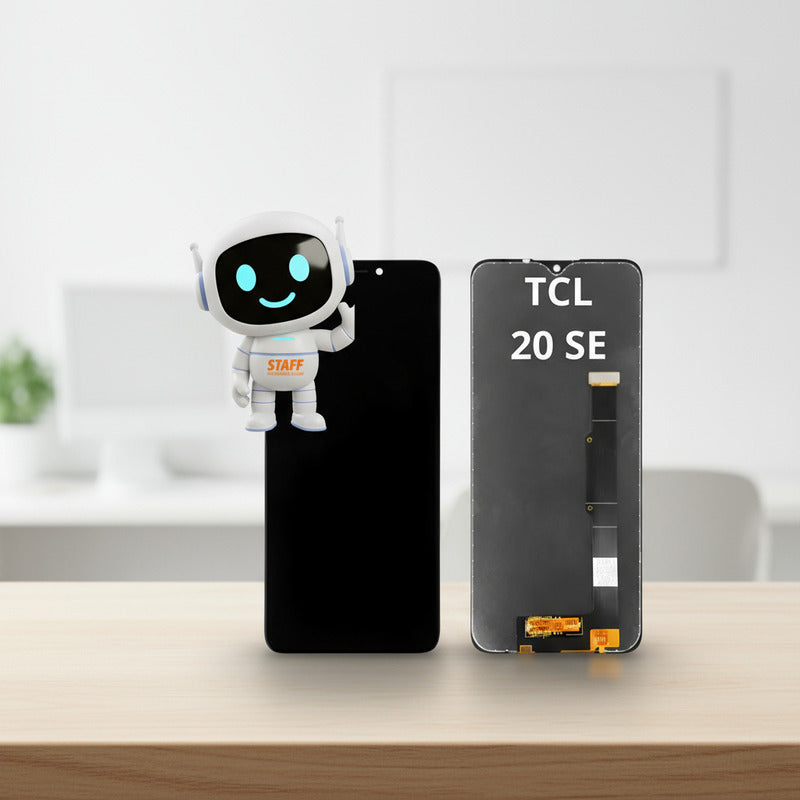 Pantalla Tcl 20se  Alta Calidad Negro