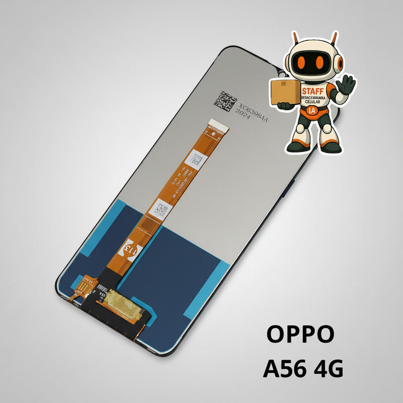 Pantalla Compatible Oppo A56 4g  Alta Calidad Premium Negro