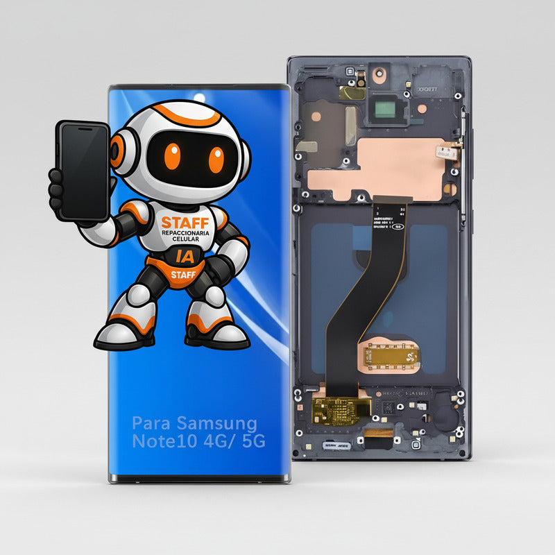 Pantalla Samsung Note 10 Marco Alta Calidad Premium