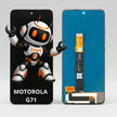 Pantalla Compatible Motorola G71 Oled  Alta Calidad Premium Negro