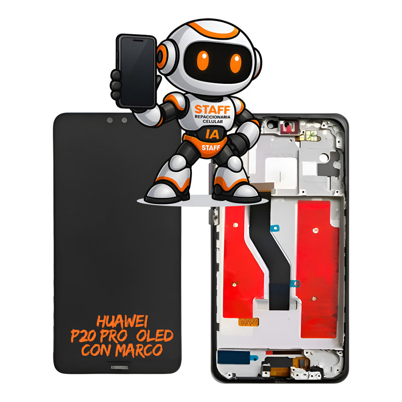 Pantalla Huawei P20 Pro Oled Con Marco Alta Calidad Premium Negro