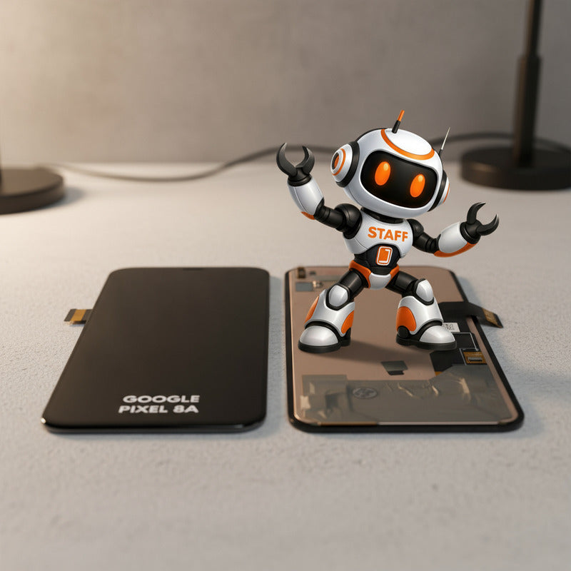 Pantalla Compatible Google Pixel 8a Alta Calidad Premium Negro