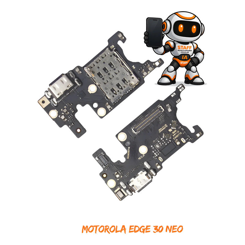 Placa Tableta Carga Motorola Edge 30 Neo Xt2245  Calidad
