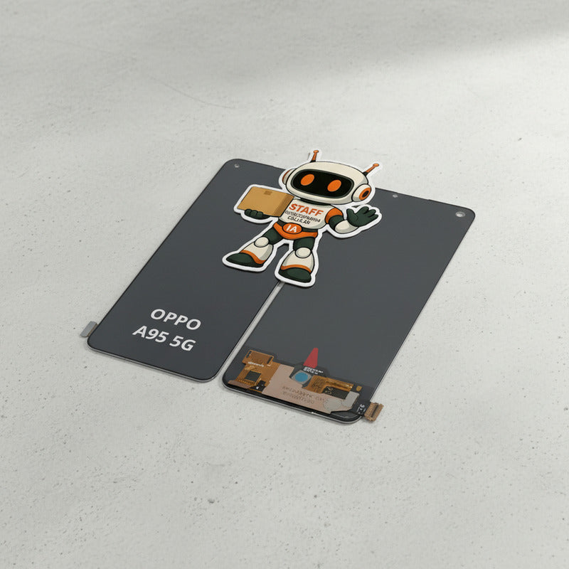 Pantalla Compatible Oppo A95 5g Oled  Alta Calidad Premium Negro