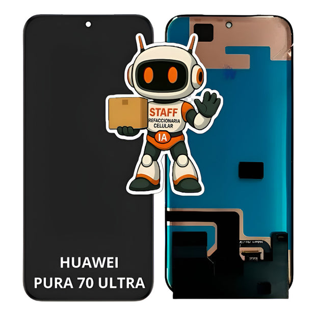 Pantalla  Huawei Pura 70 Ultra  Alta Calidad Premium Negro