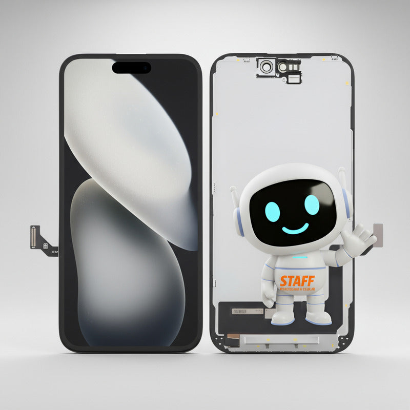 Pantalla Premium Para iPhone 15 Calidad Oled Dd Negro