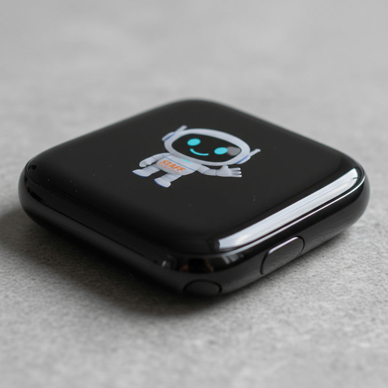 Pantalla Display Para Apple Watch Series 6 44 Mm Premium Negro