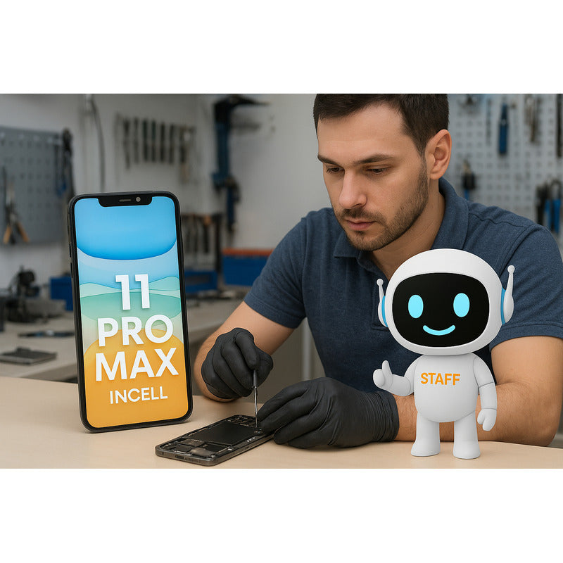 Pantalla iPhone 11 Pro Max  Incell Hd Calidad Premium Negro