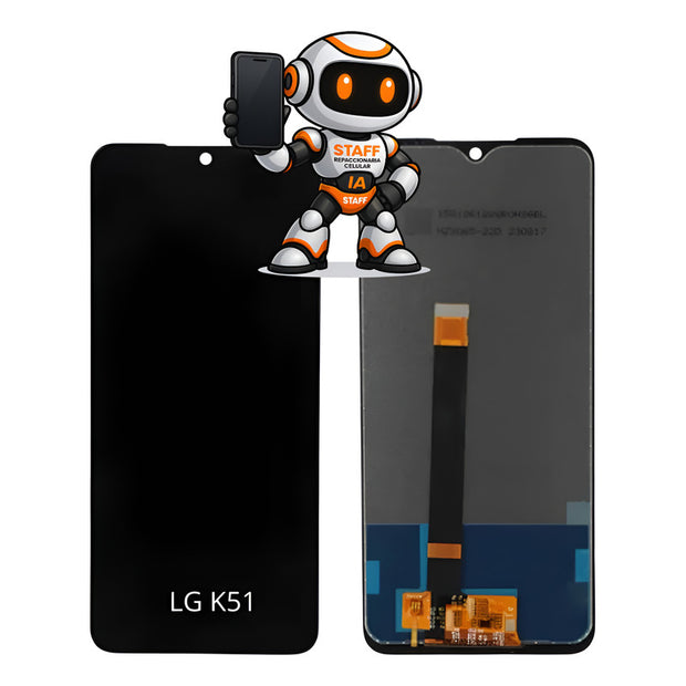 Pantalla LG K51/ Q51 Lm K500um K500mm Alta Calidad Premium Negro