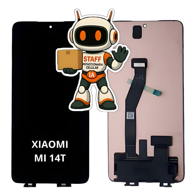 Pantalla Xiaomi Mi 14t Alta Calidad Premium Negro