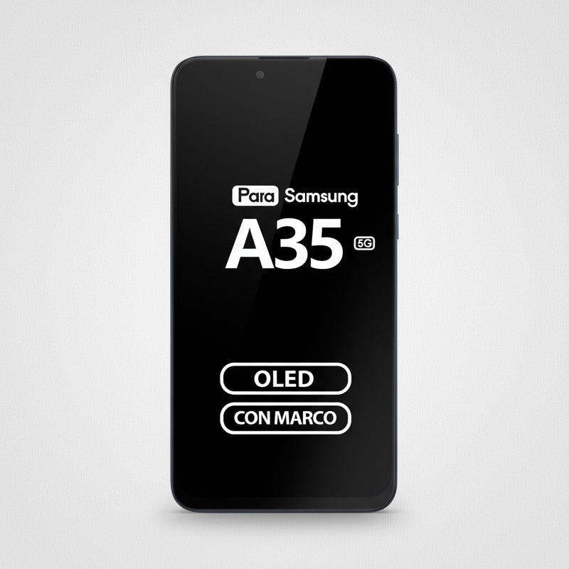 Pantalla Display Oled Premium Para Samsung A35 5g Con Marco Negro