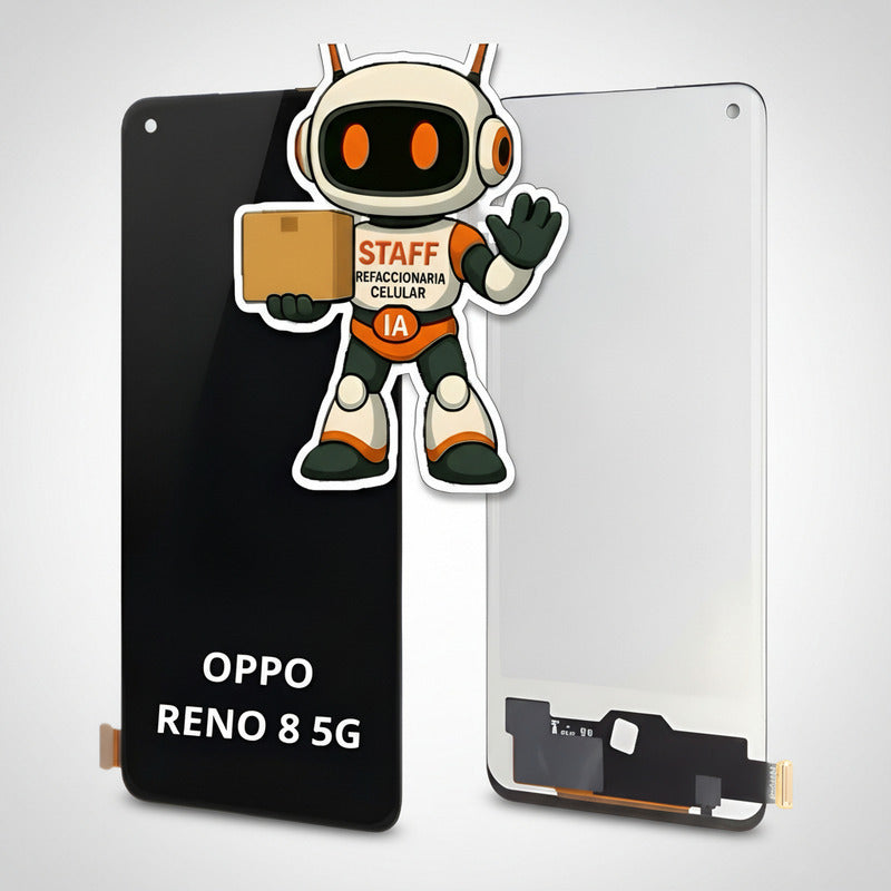 Pantalla Compatible Oppo Reno 8 5g Incell  Calidad Premium Negro