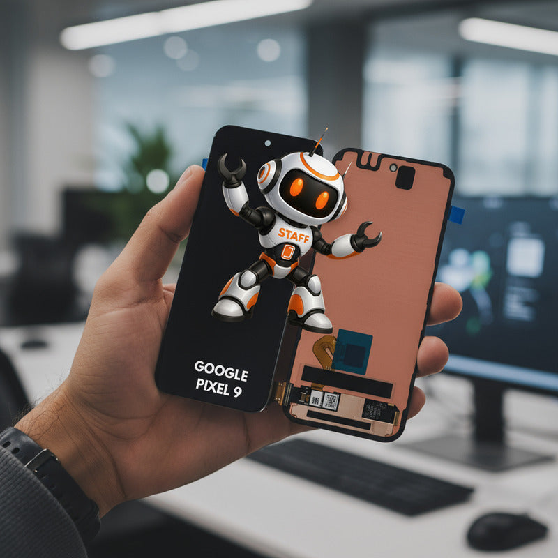 Pantalla Compatible Google Pixel 9 Alta Calidad Premium Negro