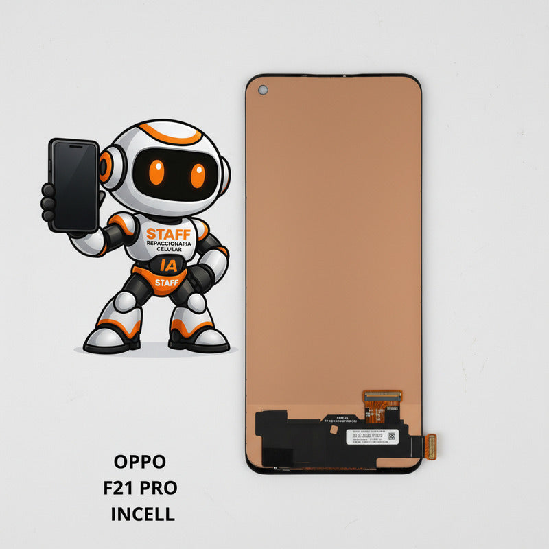 Pantalla Compatible Oppo F21 Pro Incell Alta Calidad Premium Negro