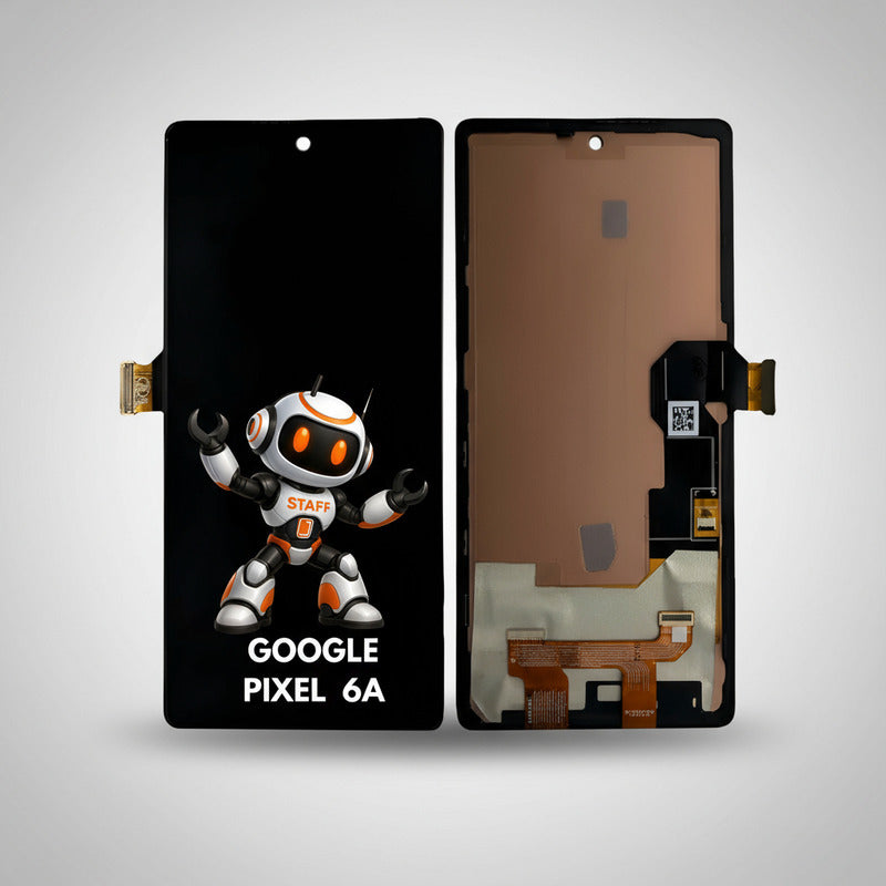 Pantalla Compatible Google Pixel 6a Alta Calidad Premium Negro