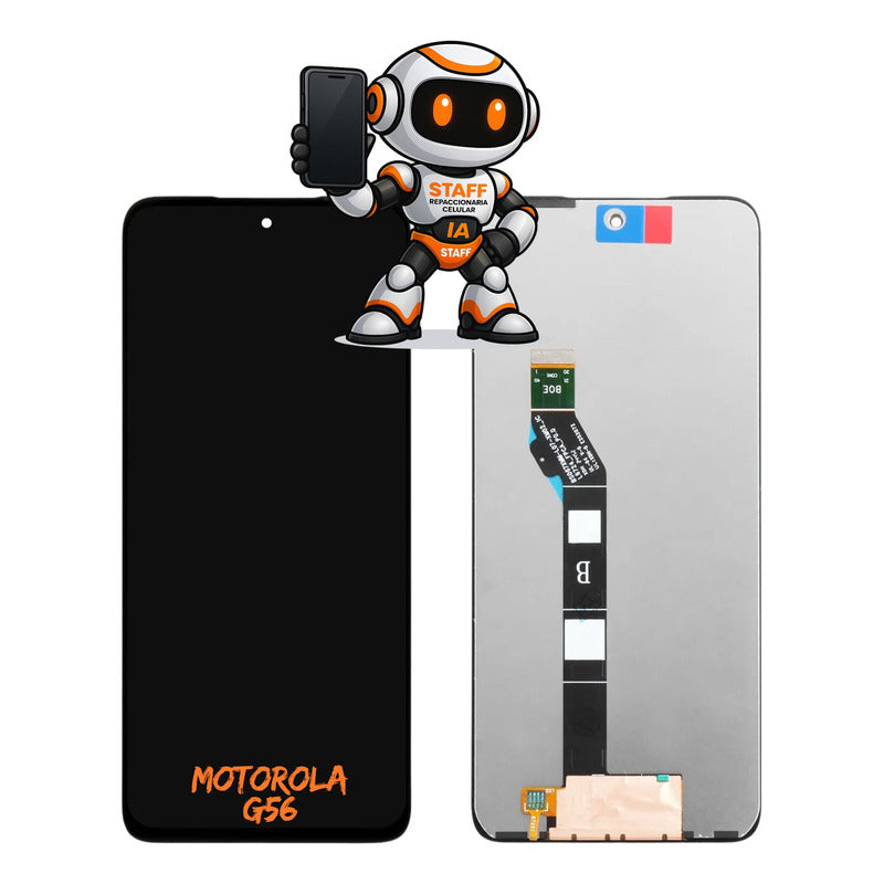 Pantalla Motorola G56 Xt 2529 Alta Calidad Premium Negro